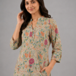 Foan Floral Printed Cord Set